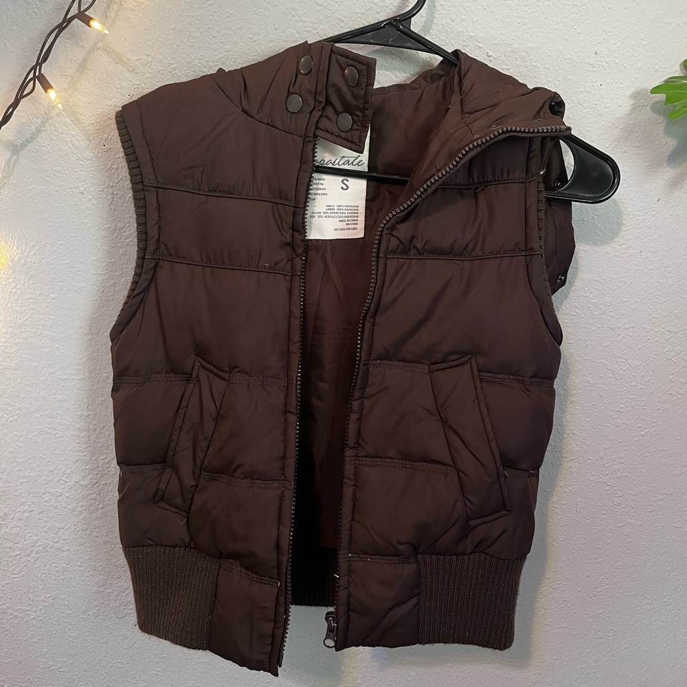 Brown puffer Jacket